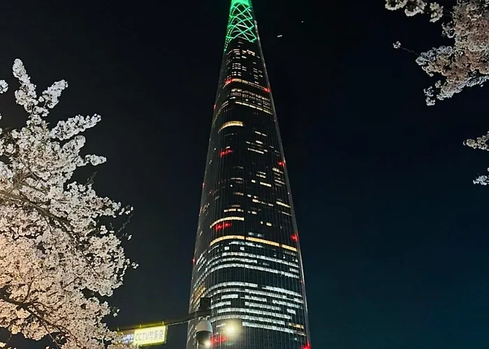6 Minutes To Seokchon Station, Kspo, Lotte World Mall, 1 Minute To Songnidangil, Seongsu, Konkuk Appartement Séoul